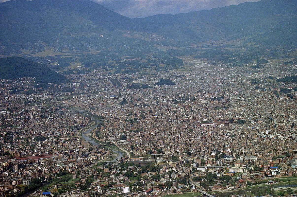 608 Kathmandu From Air
